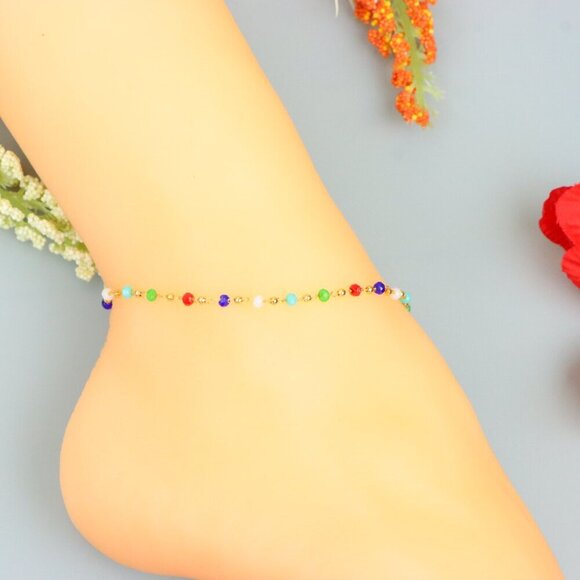 Handmade Anklet – A Stylish Choice for Women, Thoughtful Gift Idea, EVCH1493 - Picture 5 of 10